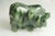 Gemstone Miniature Hand-Carved Piglet of Serpentine Stone - Petey the Piglet! For Sale - Image 7 of 18