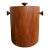 Vintage Digsmed Teak Wood Ice Bucket Mid Century Danish Modern For Sale
