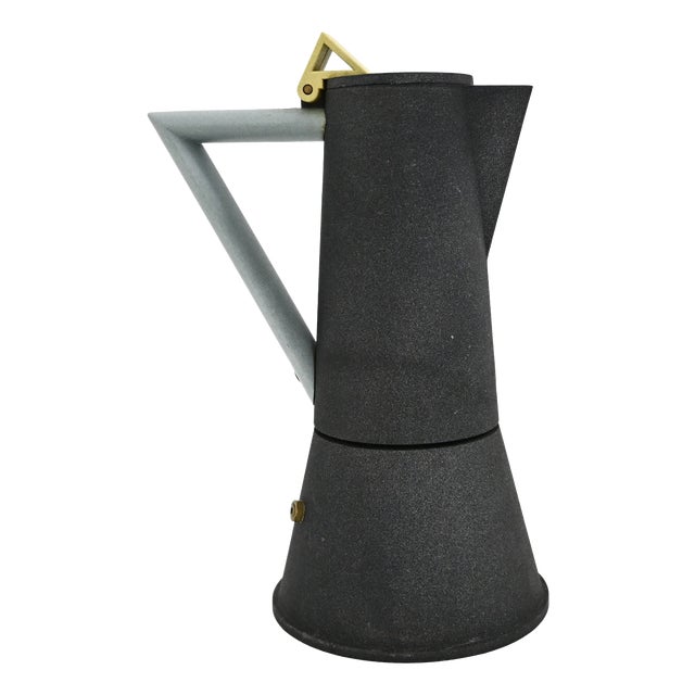 Accademia Coffee Maker attributed to Ettore Sottsass for Lagostina, 1980s For Sale