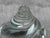 1990s Vintage Clear Art Glass Seshell Paper Weight Signed For Sale - Image 5 of 13