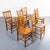 1940’s Solid Elm Slat Back Church – Chapel Dining Chairs - Set Of Six England has a wonderfully rich heritage for making...