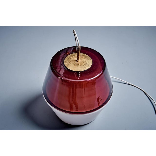 Glass Pendant Lamp from Stilnovo, 1950s For Sale - Image 6 of 11