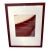 Anne Sager Boat Reflections Original Framed Print For Sale