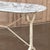 19th Century French Carrara Marble and Wrought Iron Bistro Table For Sale - Image 11 of 18