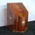 Mahogany Knife Box , George III with brass hardware fine string inlay with 1 key.