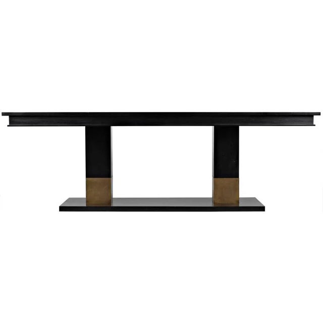 Noir Ravenko Dining Table For Sale - Image 4 of 11