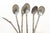 These delightful vintage sterling silver clam shell ice tea spoons which are also a duality of straws are from the 1960's....