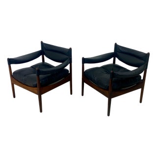 Modus Armchairs by Kristian Vedel for Søren Willadsen, 1960, Set of 2 For Sale