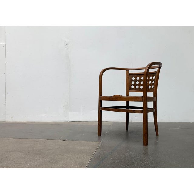 Art Deco Model 721 Arm Chair by Otto Wagner for J&j Kohn, 1900s For Sale - Image 13 of 18