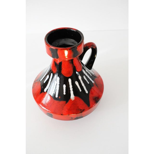 Fat Lava 2024-18 Vase from Ilkra Keramik, 1960 For Sale - Image 4 of 7