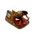 Wood Vintage Guatemalan Hand-Carved and Painted Folk Art Animal Mask For Sale - Image 7 of 9