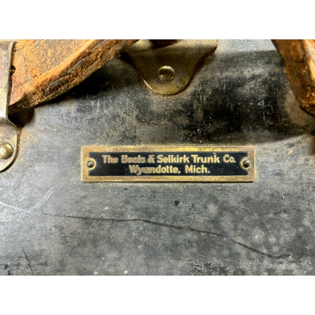 Antique Wardrobe Trunk by the Beals & Selkirk Trunk Co. Chairish