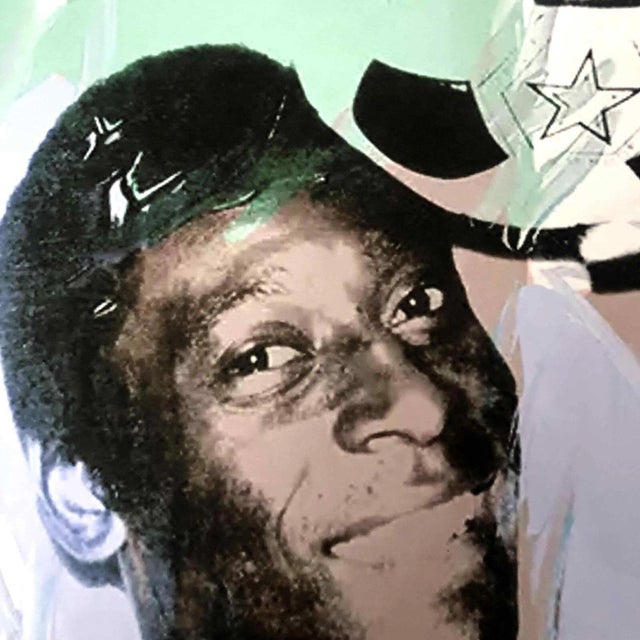 1990s After Andy Warhol "Pele" Lithograph For Sale - Image 4 of 11