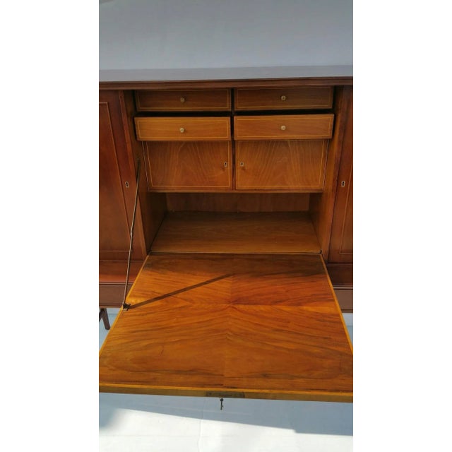 Wood Italian Secretaire, Circa 1930s For Sale - Image 7 of 10