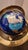 Mid-Century Modern Late 20th Century Rotating Faux Hardstone Globe With Brass Frame For Sale - Image 3 of 8