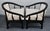 Wood American of Martinsville Armchairs Vintage Horseshoe Ming Lounge Pair MCM For Sale - Image 7 of 15