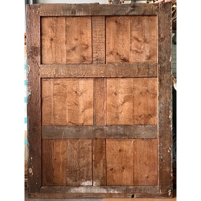 French 19th Century Mantel Mirror With Original Glass & Paint For Sale - Image 16 of 17