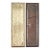 Pair of Vintage 10 In. Beveled Door Push Plates For Sale