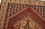 Textile Vintage Qashqai Rug 5'8'' X 10'1'' Red Wool Hand-Knotted Oriental Carpet For Sale - Image 7 of 15