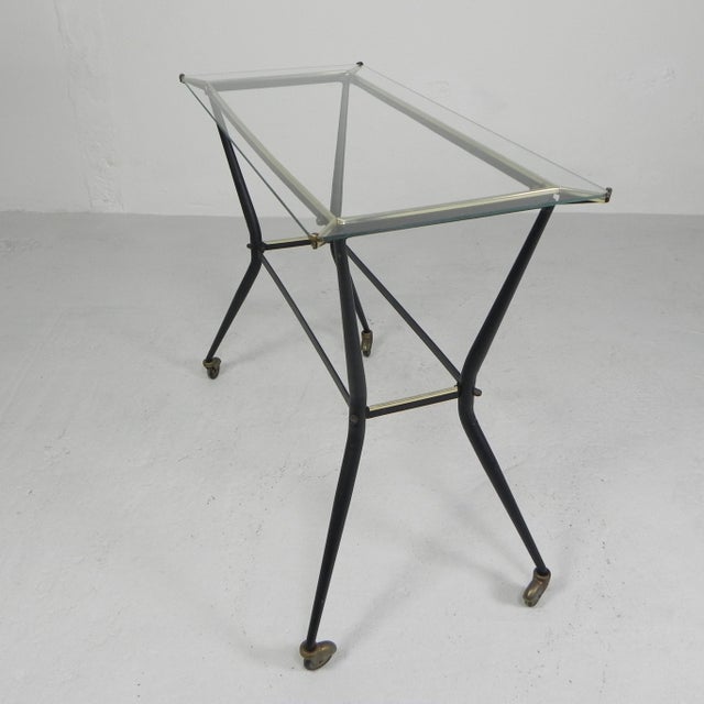 Black Rama Serving Trolley, 1950s For Sale - Image 8 of 18
