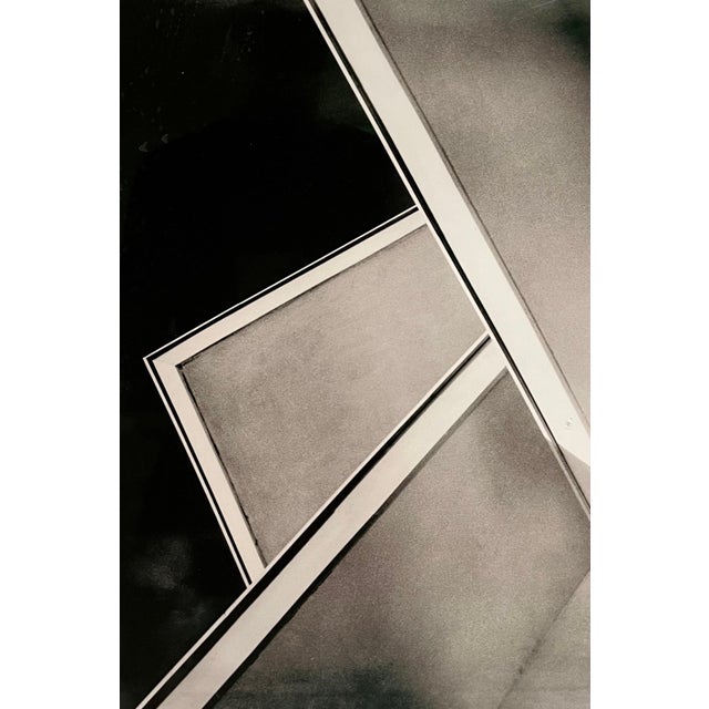 1950s Jose Yalenti, Brazilian Conceptual Modernist Photograph Jose Yalenti Architectural Abstract For Sale - Image 5 of 6
