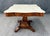 19th Century Flamed Mahogany Marble Top Center Table For Sale - Image 4 of 11