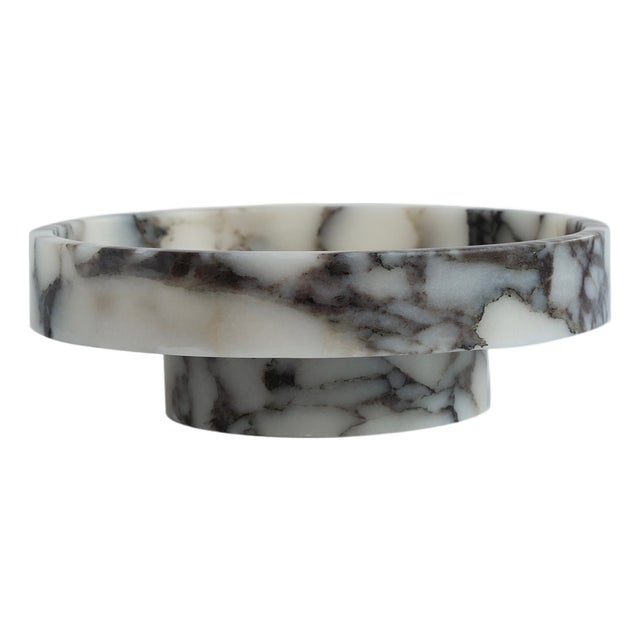 Cyclo Calacatta Marble Bowl from Kiwano Concept For Sale