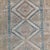 Antique Blue Runner Rug With Geometric Design | 3x10 For Sale - Image 4 of 8