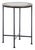 Lumi Agate Accent Table in White / Black For Sale In Philadelphia - Image 6 of 7