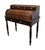 Ethan Allen Ethan Allen Antiqued Pine Old Tavern Rustic Americana 40" Roll Top Desk 12-9513 For Sale - Image 4 of 16
