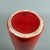 Red Ceramic Vase with Lava Effect from Artigianato Italiano, 1970s For Sale - Image 6 of 11