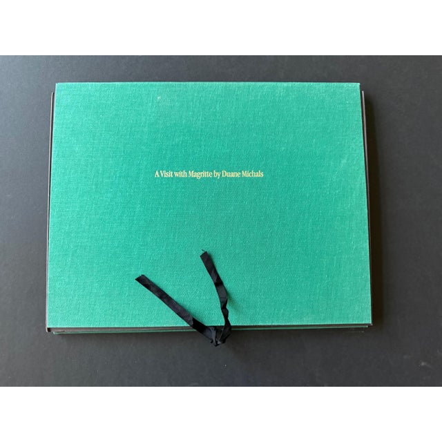 Complete Editioned Portfolio A Visit with Magritte by Duane Michals For Sale - Image 14 of 15