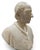 Unknown Artist, Bust of Pope Leo XIII, 19th Century, Alabaster on Later Porcelain Pedestal For Sale - Image 3 of 14