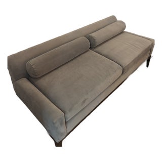 Vangaurd Performance Fabric Grey Bench For Sale