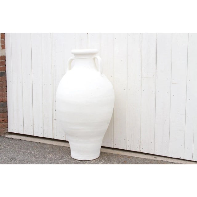 1990s Vintage Amphora Greek Terracotta Planter For Sale - Image 5 of 10