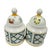 Mid-Century Modern Vintage Villeroy & Boch "Basket" Pattern Salt and Pepper Shaker Set For Sale - Image 3 of 8