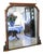 Brown Antique Aesthetic Burr Walnut and Ebonised Overmantle Wall Mirror, 1880s For Sale - Image 8 of 8