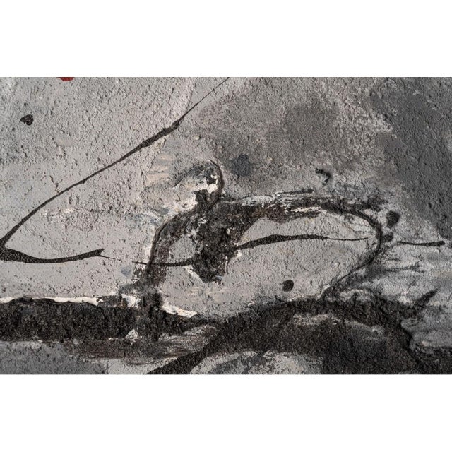 Contemporary After Tapies Painting For Sale - Image 4 of 10