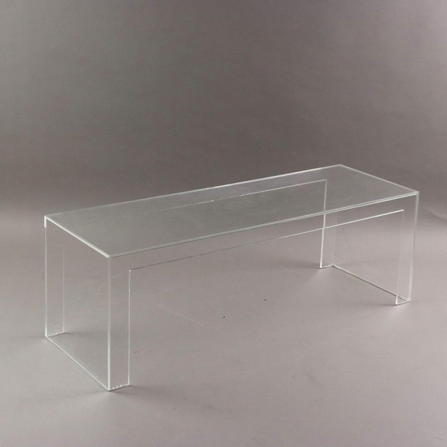 Invisible Low Table from Kartell For Sale - Image 4 of 9