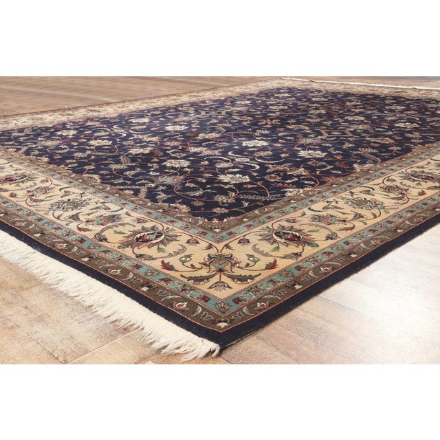 Textile Late 20th Century Late 20th Century Vintage Pakistani Rug - 09'02 x 11'10 For Sale - Image 7 of 9