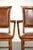 Sheepskin Dining Chairs in Warm Cognac Color, Set of 2 For Sale - Image 9 of 15