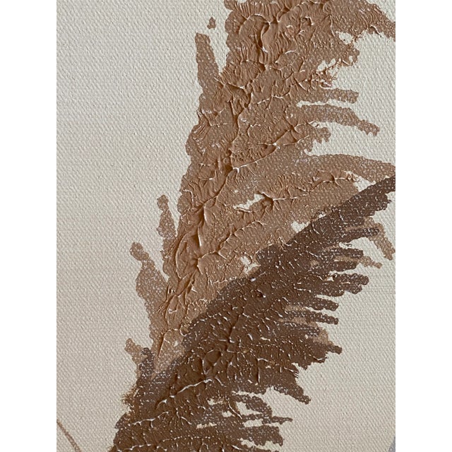 Vintage Lee Reynolds Boho Bohemian Coastal Landscape Oil Painting, Signed Framed For Sale - Image 9 of 10