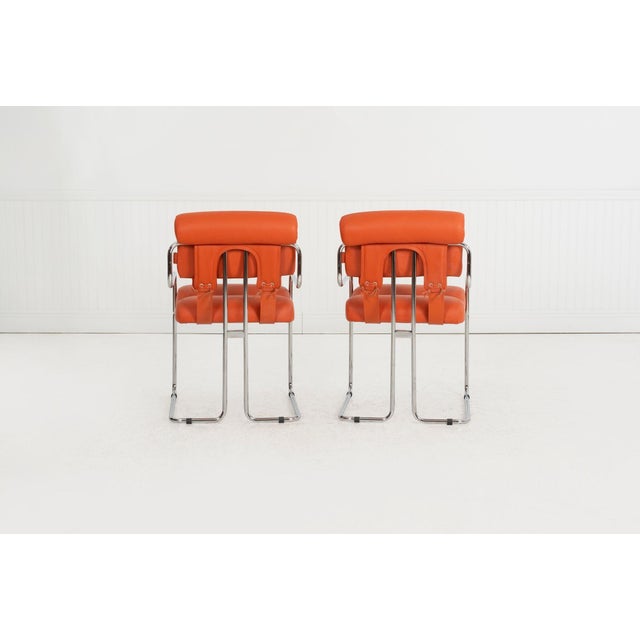 Guido Faleschini for I4 Mariani Tucroma Dining Chairs, Set of Six, Italy, 1971 For Sale - Image 11 of 18