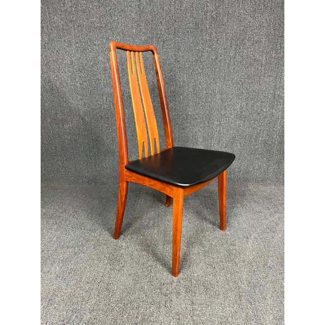 1960s 1960s Vintage Mid Century Danish Teak Dining Chairs by Anders Jensen - Set of 5 For Sale - Image 5 of 9