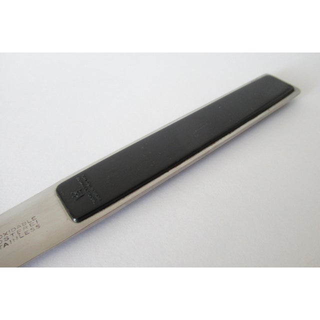 MId-Century Munchen, Germany Rostfrei Mfr. Stainless Oxi and Bake Letter Opener For Sale - Image 9 of 14