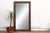 Copper Large Antique Pressed Tin Tile Floor Mirror For Sale - Image 8 of 8