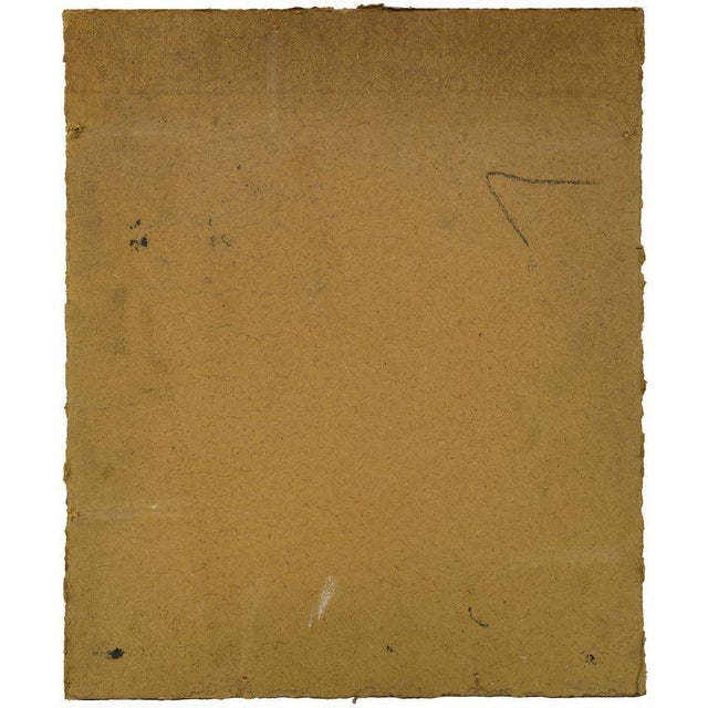 Attrib. Tate Adams Mystical Monks in Saffron Robes, 1920s, Paint and Canvas For Sale - Image 8 of 9