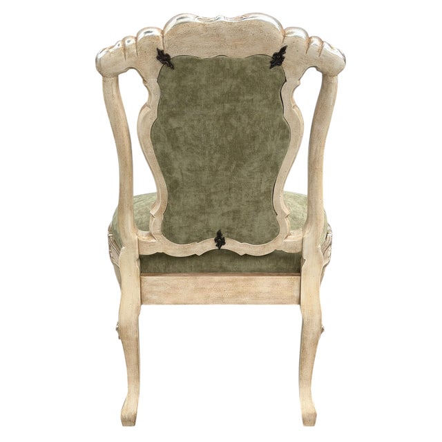 Wood 18th C Style Rococo Giltwood Side Chair by Randy Esada Designs For Sale - Image 7 of 8