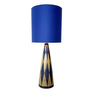 Mid-Century Modern Desk Table Lamp in Ceramic, 1950s For Sale