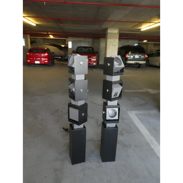 Irving Richards Arteluce Swivel Floor Lamps Restored - a Pair For Sale - Image 12 of 12